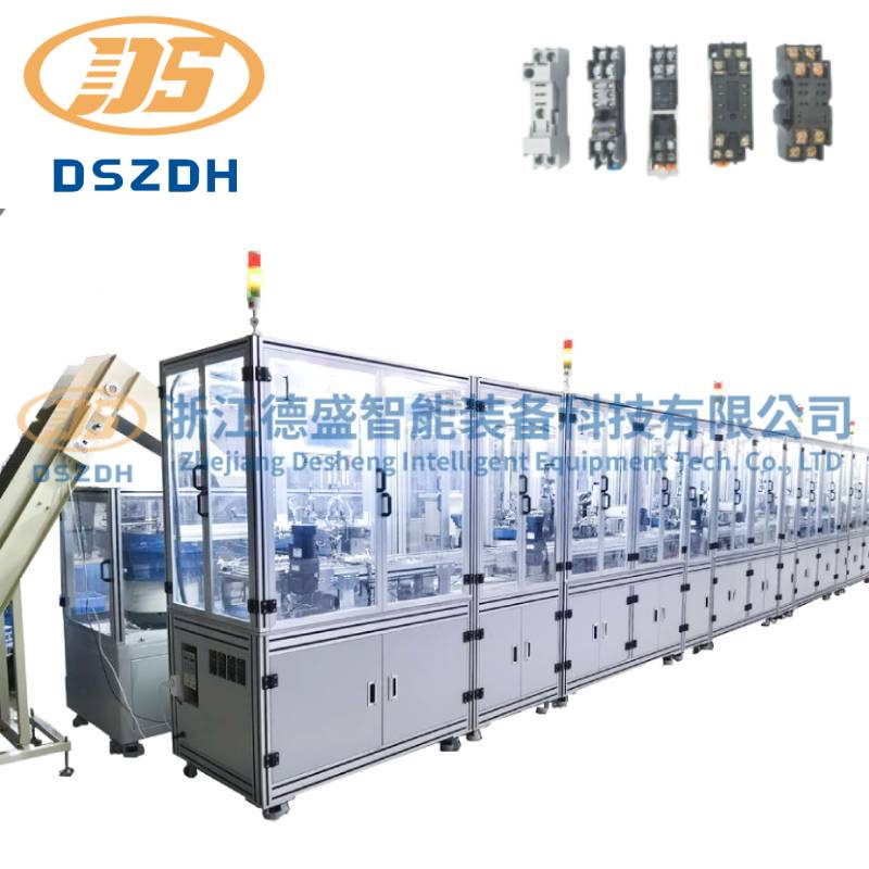 خط تولید اتوماتیک سوکت رله